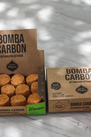 BOMBA CARBON X24 CITRONELLA NARANJA ANTIMOSQUITO