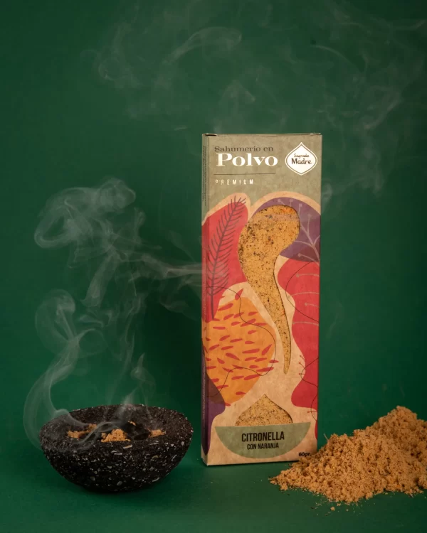 SAHUMERIO EN POLVO CITRONELLA - NARANJA