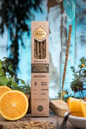 SAHUMERIO NATURAL CITRONELA NARANJA PS