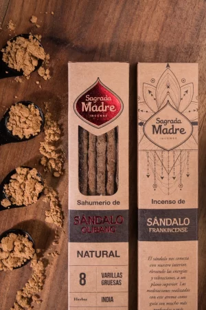SAHUMERIO NATURAL SANDALO OLIBANO