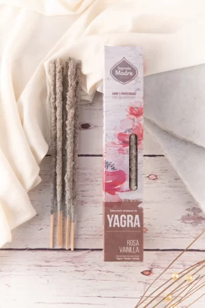 SAHUMERIO YAGRA ROSA Y VAINILLA