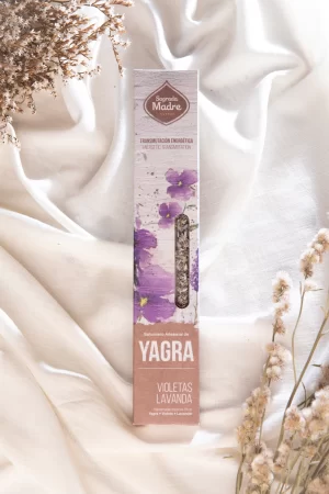 SAHUMERIO YAGRA VIOLETAS Y LAVANDA